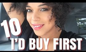 10 PRODUCTS I’D BUY FIRST (IF I LOST ALL MY MAKEUP)|collab w/ OneBeautyAddict  | MelissaQ