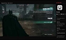 Girl sucks at video games -Arkham Knight edition