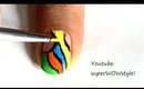 Crazy Colors!!!  ➹✦  Fun Abstract Nail Designs Colorful