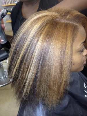 Before the Flat-Iron ...a better look at her multi-dimensional color :)