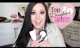 Top 10 Drugstore Favorites!