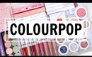 HUGE COLOURPOP HAUL SPRING 2017! | NEW Pressed Eyeshadows, Lip Products, and more