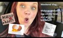 Weekend Vlog | Makeup Addiction, Egg on my Head, and Wine for Breakfast?