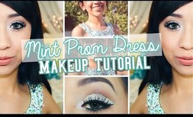 Mint Prom Dress Makeup Tutorial 2016 | Naturallybellexo