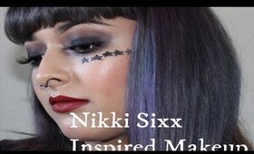 Nikki Sixx Inspired Makeup| Wearable Version