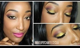 Gold & Purple Makeup Tutorial | 30DAY SERIES #7