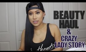 BEAUTY HAUL + CRAZY NAIL LADY STORY | CARLA KATRINA