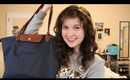 What in my School Bag! 2013 (High School) Longchamp Le Pliage Large