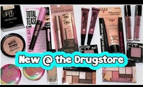 NEW MAKEUP AT THE DRUGSTORE HAUL:  MAYBELLINE, COVERGIRL, LOREAL, PHYSICIANS FORMULA, HARD CANDY