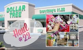 Dollar Tree Haul #22 | July 2017 *Unicorn Pom Poms* | PrettyThingsRock