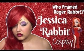Jessica Rabbit Cosplay Makeup Tutorial (NoBlandMakeup)