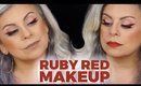 Ruby Red Inspired Makeup | July Birthstone