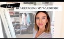 VLOG: Rearranging My Wardrobe | Lisa Gregory