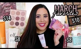 MARCH BEAUTY FAVORITES 2020! LOTS OF AFFORDABLE PRODUCTS