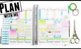 PWM: EASTER Plan With Me | Erin Condren Life Planner Vertical Layout Weekly Spread #41