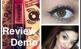 First Impression: L'oreal Miss Manga Mascara and Demo