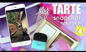 TARTE COSMETICS SNAPCHAT TAKEOVER |JessicaFitBeauty