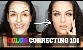 Color Correction 101 | How to with NEW Tarte Rainforest of the Sea Wipeout Palette