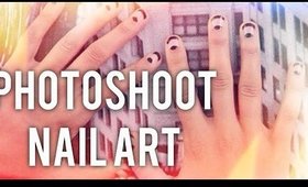 Photoshoot Nail Art ft. Julia Price
