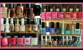 Collection des vernis | All my nail polish