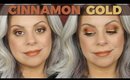 Cinnamon and Gold Makeup Tutorial | Collab with MakeupByMika | Holiday Makeup