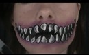 Halloween Makeup: Cheshire Cat Mouth Face Paint/Makeup Tutorial
