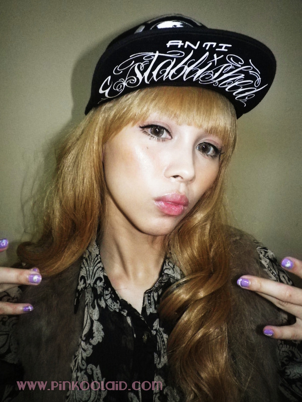 B-Gyaru Look 2 | Angel F.'s (pinkoolaid) Photo | Beautylish