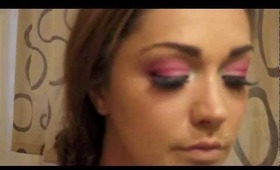 New Beauty Guru 2012 Pink Eyeshadow Tutorial (pretty in pink)