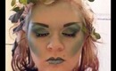 Poison Ivy Inspired Makeup