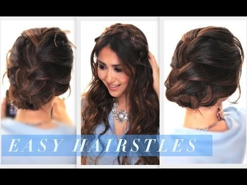 ★2 Surprisingly EASY HAIRSTYLES + Hairfinity Review | BACK-TO-SCHOOL ...
