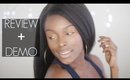 EvaWigs Kinky Straight Wig Review + Application Demo