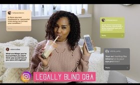 Answering Your Questions About Being BLIND ◌ alishainc