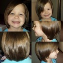 My daughters first real haircut