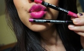 Favorite Lip Combo of the Moment - Hot Pink & Purple!