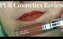Pur Cosmetics | Velvet Matte Liquid Lipstick in FBF | Review