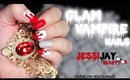 Glam Vampire Nails! (Last Minute SUPER EASY Halloween Nails!)