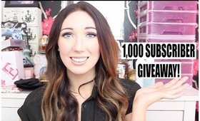 1,000 Subscriber International Beauty Giveaway! (OPEN)