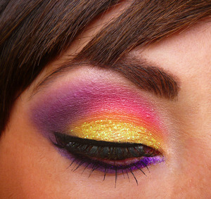 Colorful makeup for costume party, Drag Queen or just for Fun!!! 