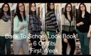 Back to School Look Book! First Week (6 Outfits)