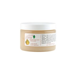 100% Pure Organic Honey Pear Body Scrub