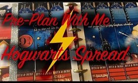 Pre-Plan with Me: Hogwarts Spread // 7BearSarah