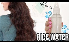 RICE WATER FOR HAIR GROWTH | How To Grow Your Hair OVERNIGHT FOR REAL!!