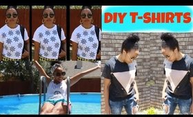 3 DIY T-shirts❤️ Great for Back to School!