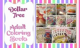 Dollar Tree | Adult Coloring Books | PrettyThingsRock