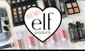 NEW ELF PRODUCTS 2015! | Palettes, Lip Balms, Brushes, and more!