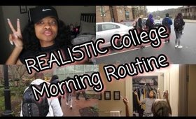 REALISTIC College Morning Routine (2018)