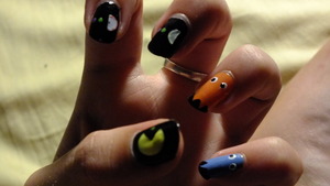 pacman nails :)