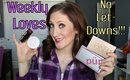 Weekly Loves!  No Let-Downs (Pur Minerals, UD, Glo Minerals, Sonia Kashuk)