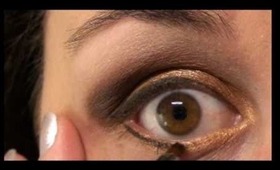 Sexy Smokey Gold Eyes