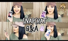 Getting Over A Break Up & Moving to LA | SNAPCHAT Q&A